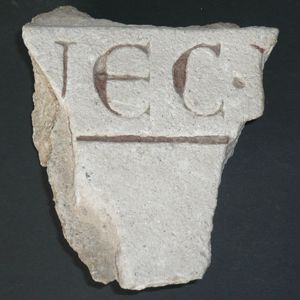 mittelalterliche Stuckfragmente in der Klosterkirche Drübeck.jpg 